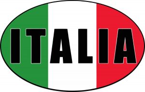 Italia, word in flag colored oval frame image in Cliparts category at pixy.org