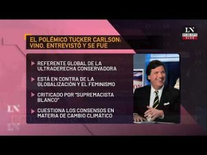 ¿Cuál es la posición de Tucker Carlson sobre la libertad de expresión?